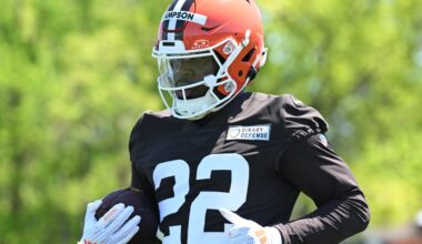 Browns roster: Dylan Sampson’s Panthers matchup just as big as Sanders’