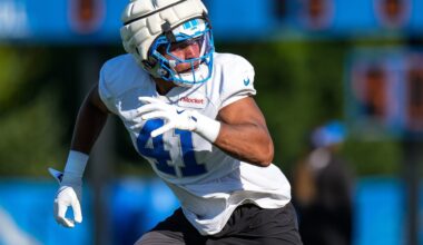 Lions roster cuts: Detroit releasing special team LB Anthony Pittman