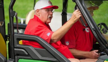 Monday training camp notebook: Andy Reid’s post-game notes