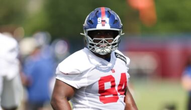 New York Giants cut DT Elijah Chatman