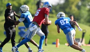 Detroit Lions Day 12 training camp observations: Offense starts to click