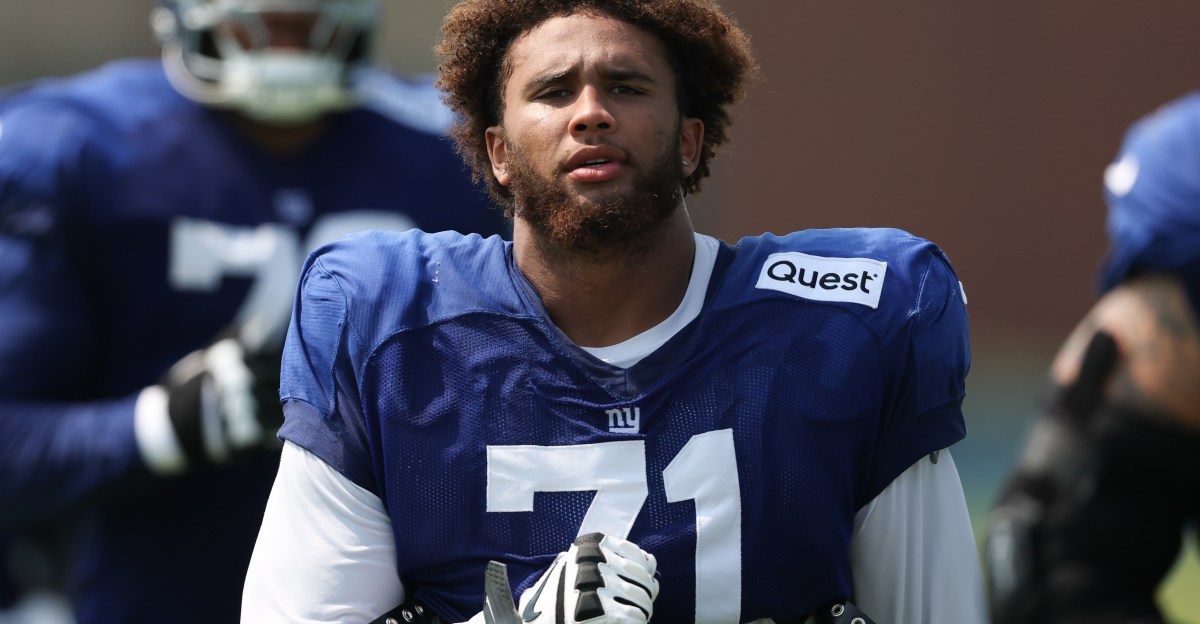 ‘Level-headed’ Giants rookie OT Marcus Mbow showing he belongs