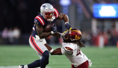 ‘Lightning bolt’ TreVeyon Henderson comes as advertised in Patriots debut