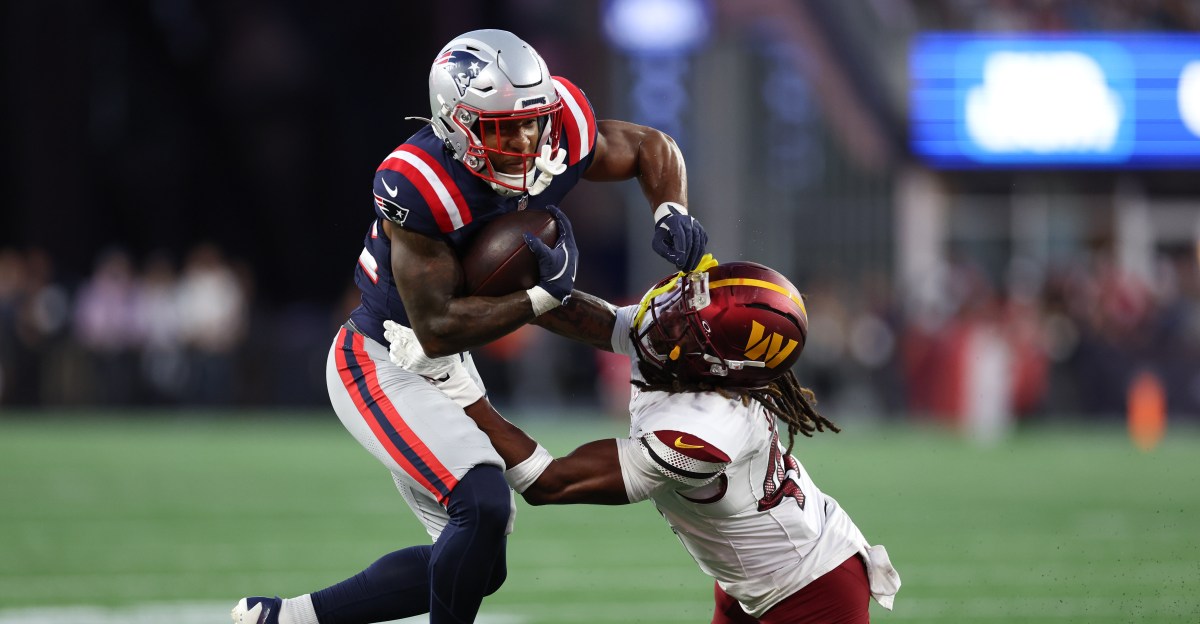 ‘Lightning bolt’ TreVeyon Henderson comes as advertised in Patriots debut