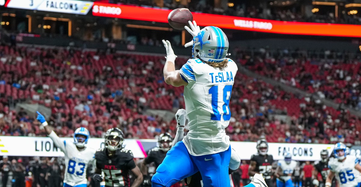 Handing out 2 game balls for Lions’ preseason win over Falcons
