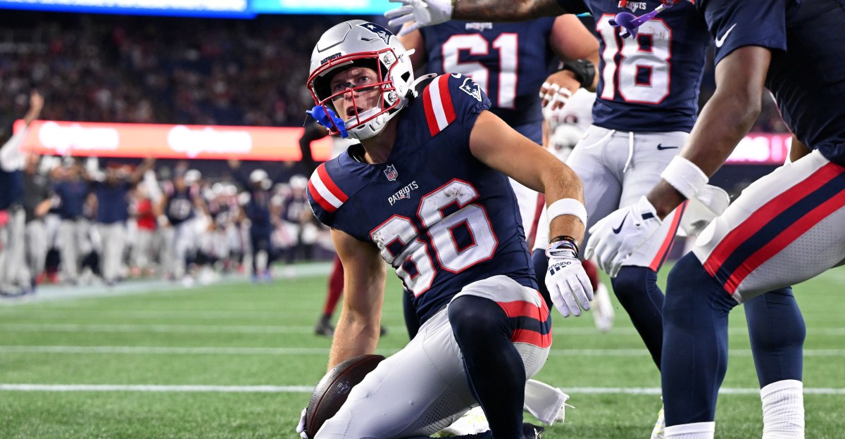 Patriots rookie receiver turning heads on and off the field