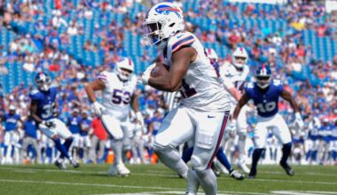 Buffalo Bills work out four players on Monday, August 18