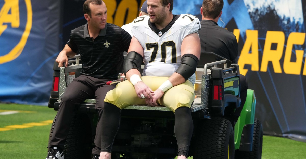 Trevor Penning is progressing from injury, but Week 1 is still in doubt