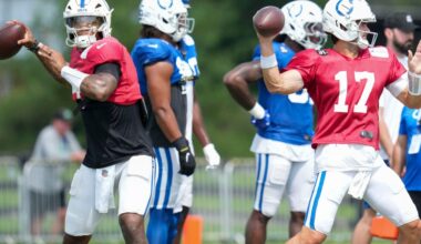 2025 Indianapolis Colts Training Camp Journal: QB Competition Begins to Take Shape in Finale vs Packers