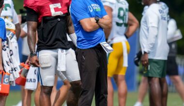 Mum’s the word on the Colts opening day starter at quarterback