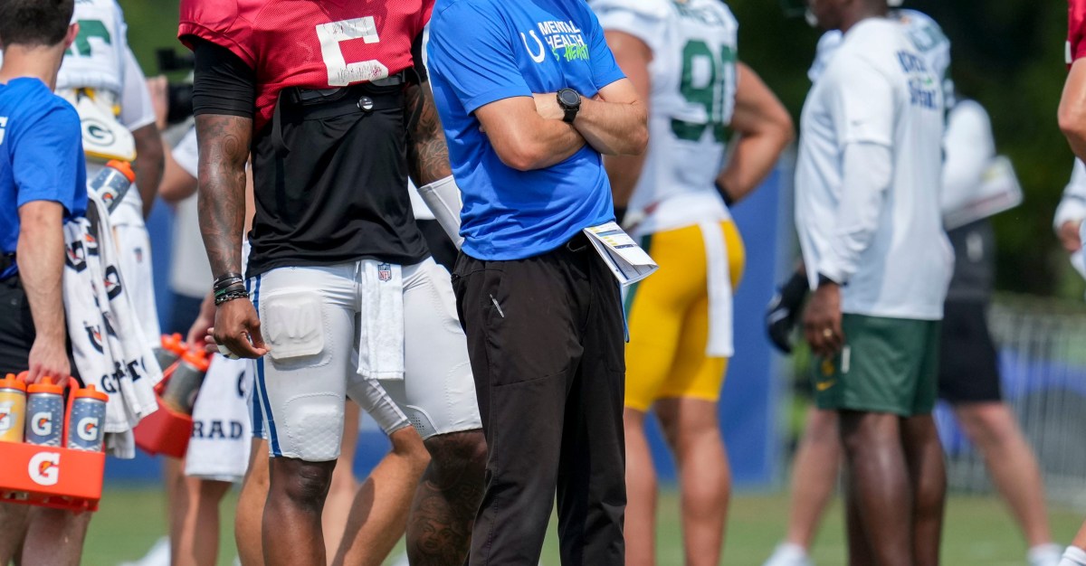 Mum’s the word on the Colts opening day starter at quarterback