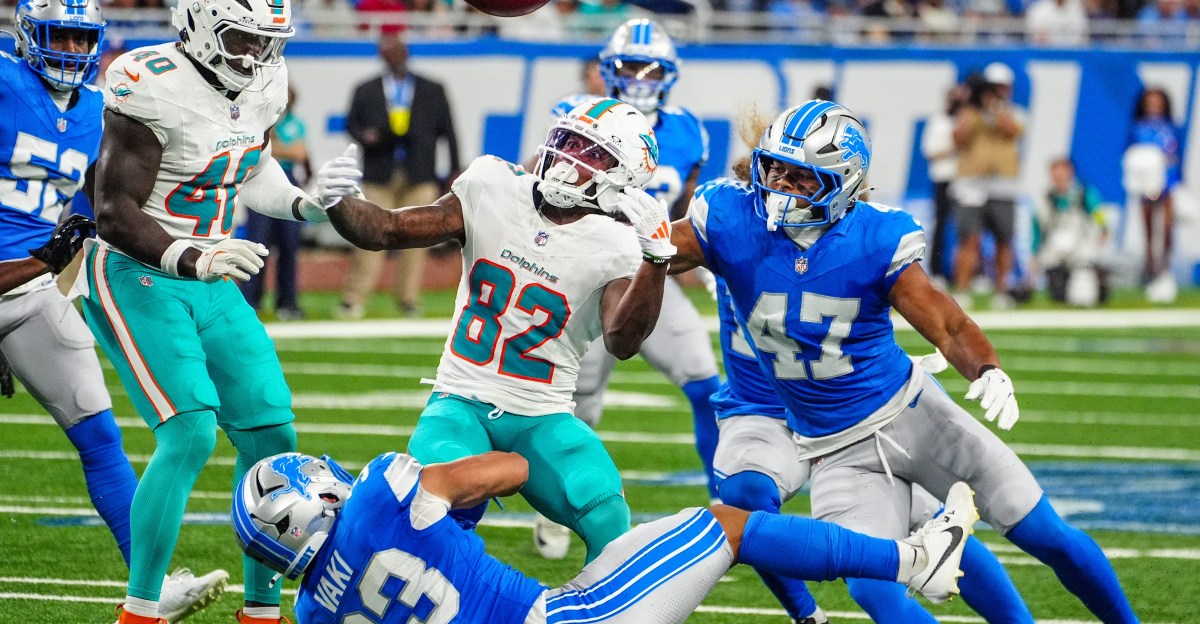 Detroit Lions vs. Miami Dolphins second half live chat