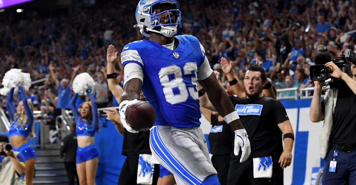 Detroit Lions cutting rookie WR who led team in preseason yards