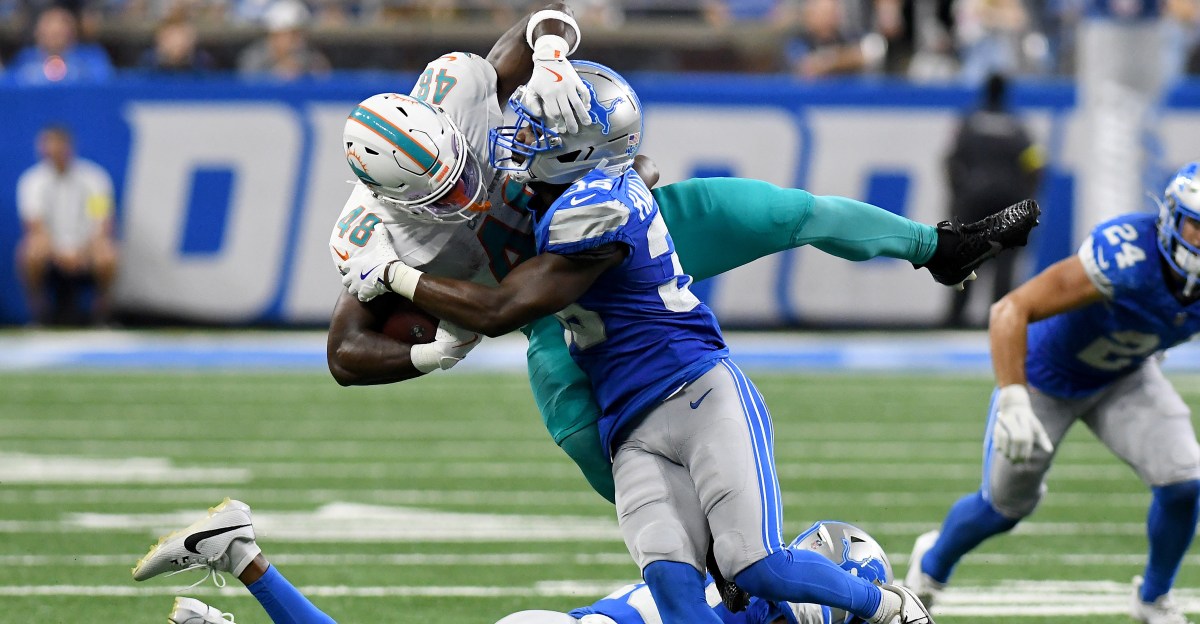Which Detroit Lions player was the biggest surprise vs. Dolphins?