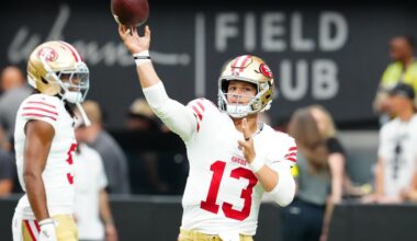 49ers: Brock Purdy describes Ricky Pearsall rapport as ‘natural’.