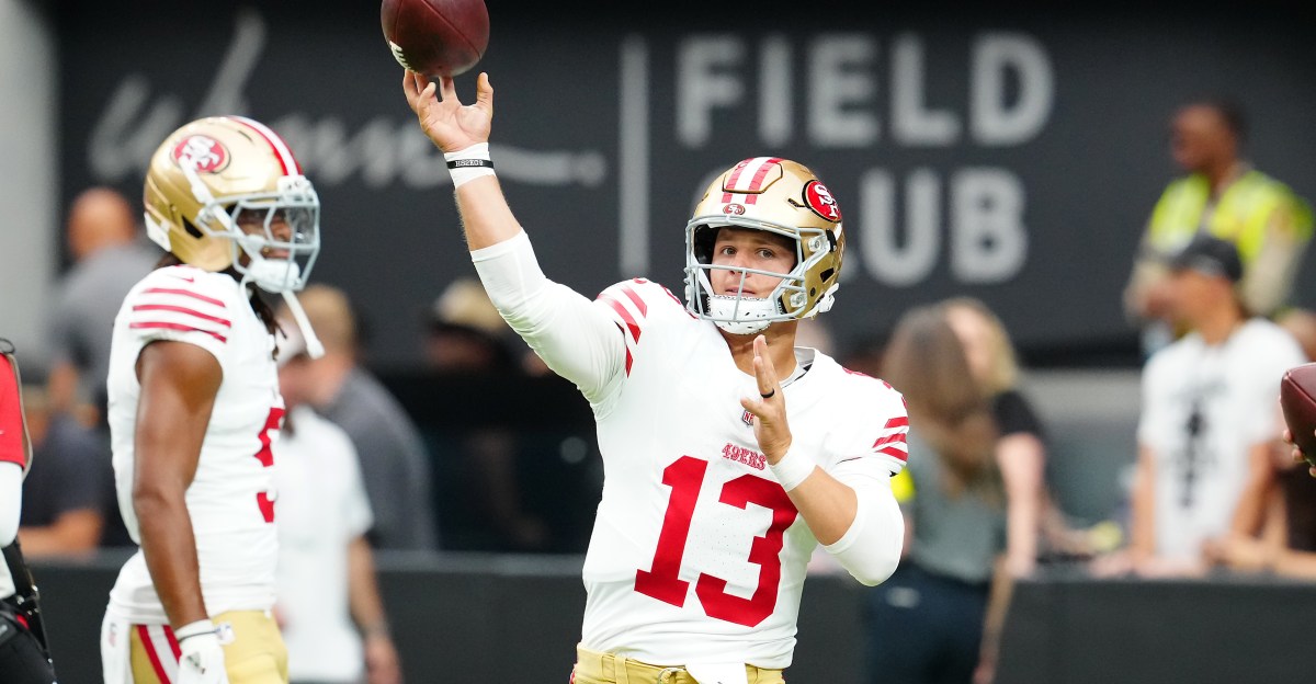 49ers: Brock Purdy describes Ricky Pearsall rapport as ‘natural’.