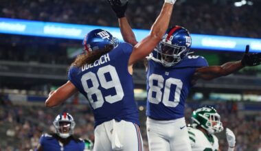 New York Giants roster cuts tracker: Cuts, trades, rumors on path to 53