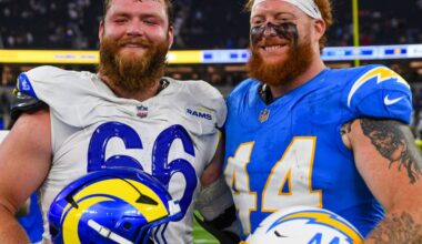 Chargers News: Jaguars send Luke Fortner to Saints for Khalen Saunders