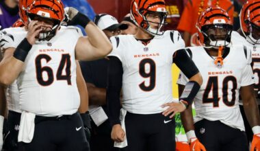 Should Joe Burrow have stayed in vs. Commanders as long as he did?