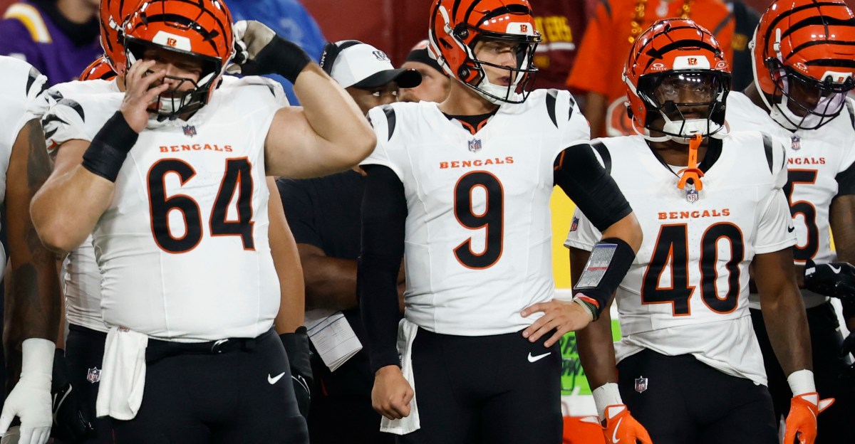 Should Joe Burrow have stayed in vs. Commanders as long as he did?