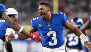 FanDuel New York Giants win total and playoff odds
