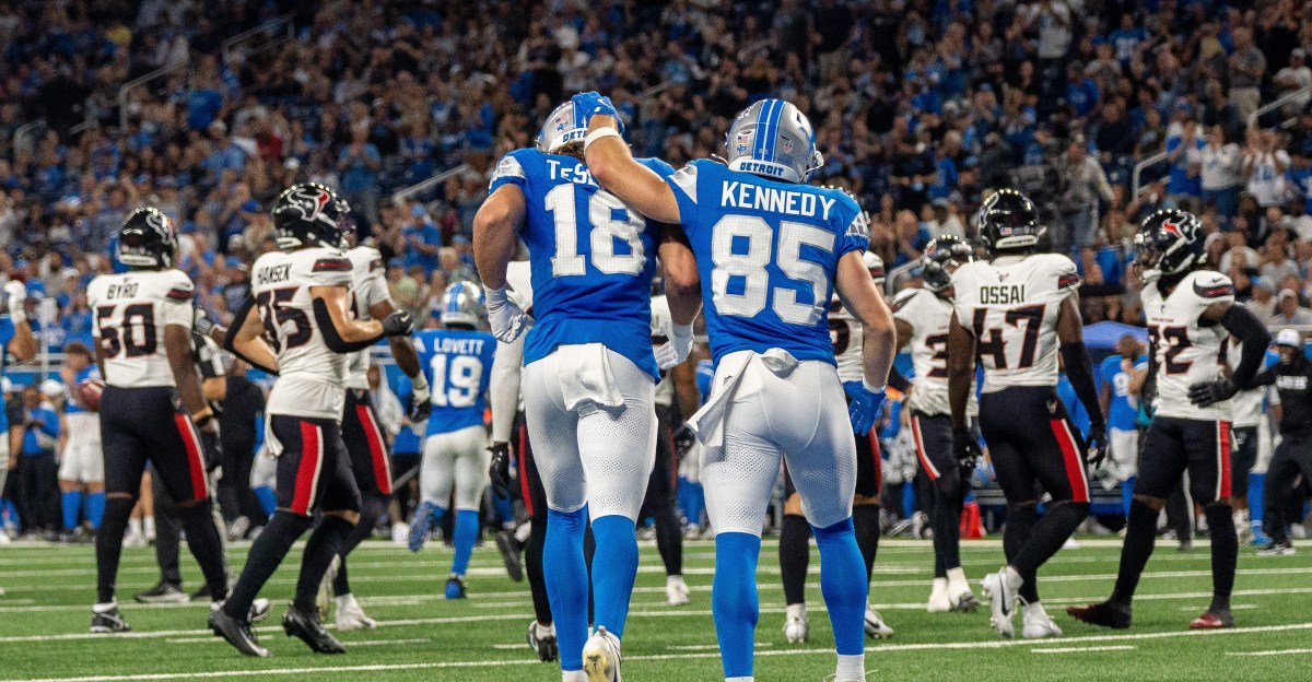 Rookie WR Isaac TeSlaa looks to be headed for early role in Lions offense