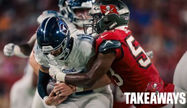 Takeaways from Buccaneers-Titans | Preseason Opener