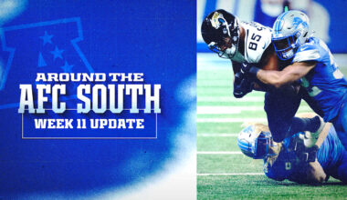 Titans lose to Vikings, Jaguars routed by Lions in Week 11