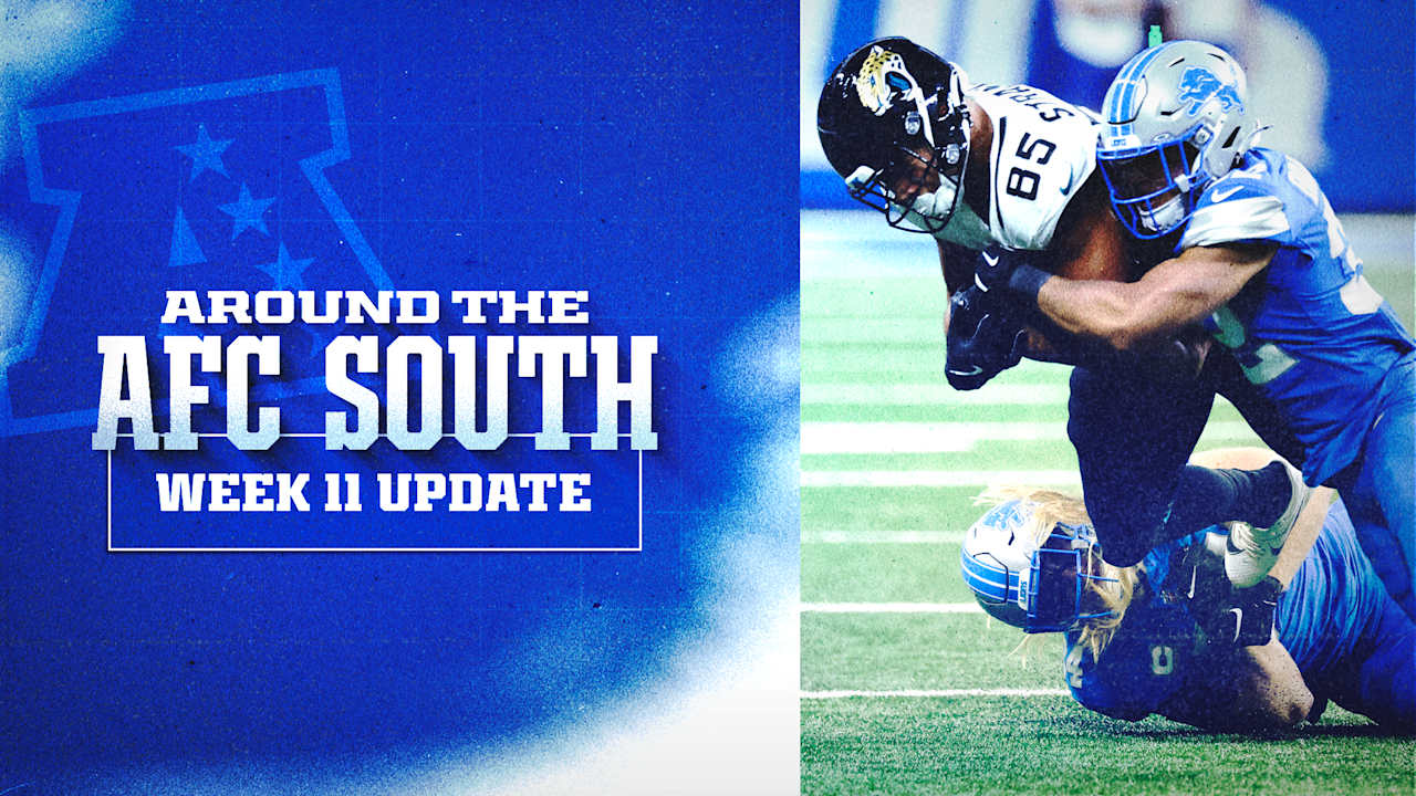 Titans lose to Vikings, Jaguars routed by Lions in Week 11