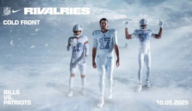 Inside the two-year long design process as Buffalo Bills unveil ‘Cold Front’ uniforms for Nike’s Rivalries series