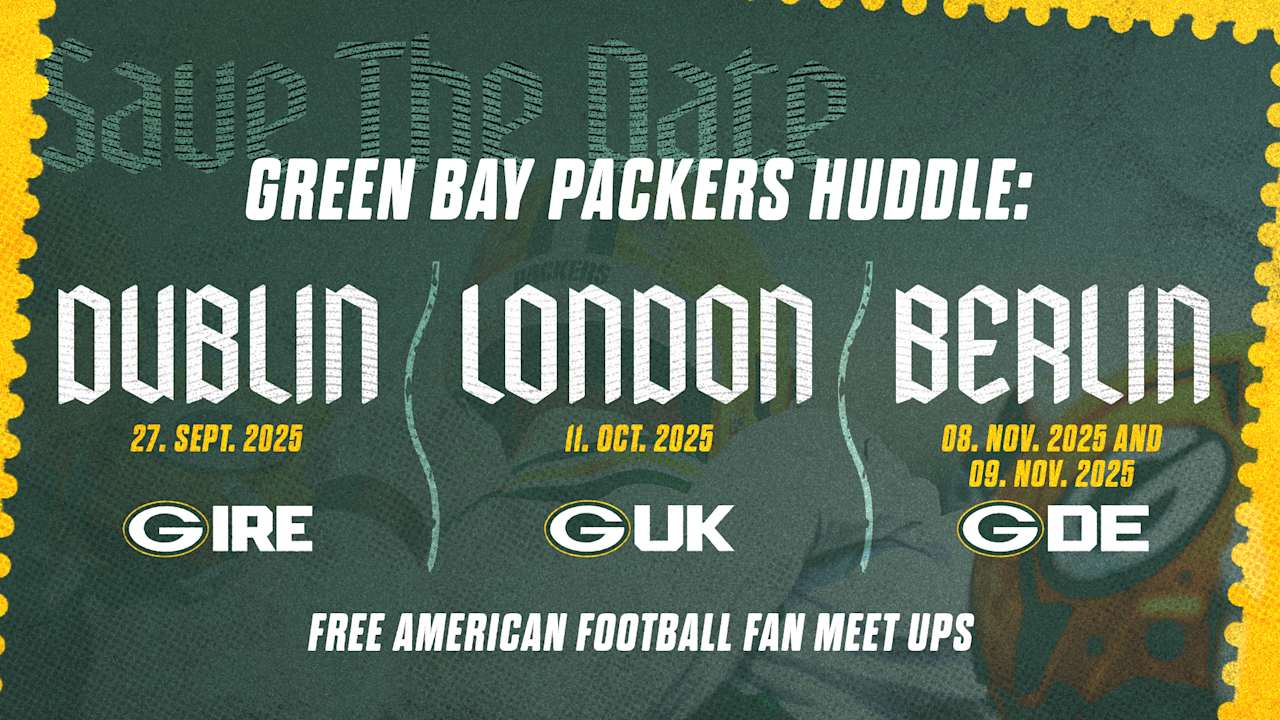 Green Bay Packers hosting “Huddle” events for fans in Europe