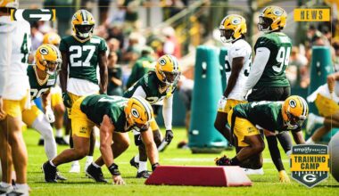 5 things learned at Packers training camp – Aug. 1