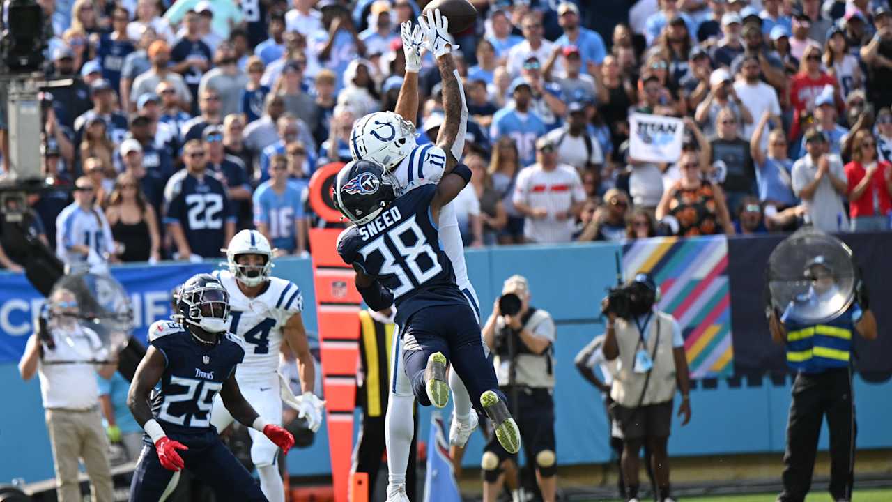 Michael Pittman Jr.'s 'unbelievable' toughness pushes Colts past Titans in key Week 6 win