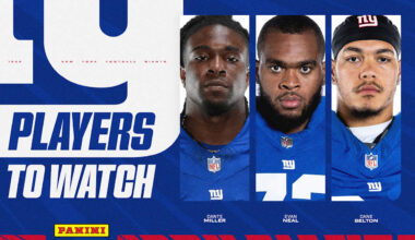 Players to watch in preseason finale vs. Patriots