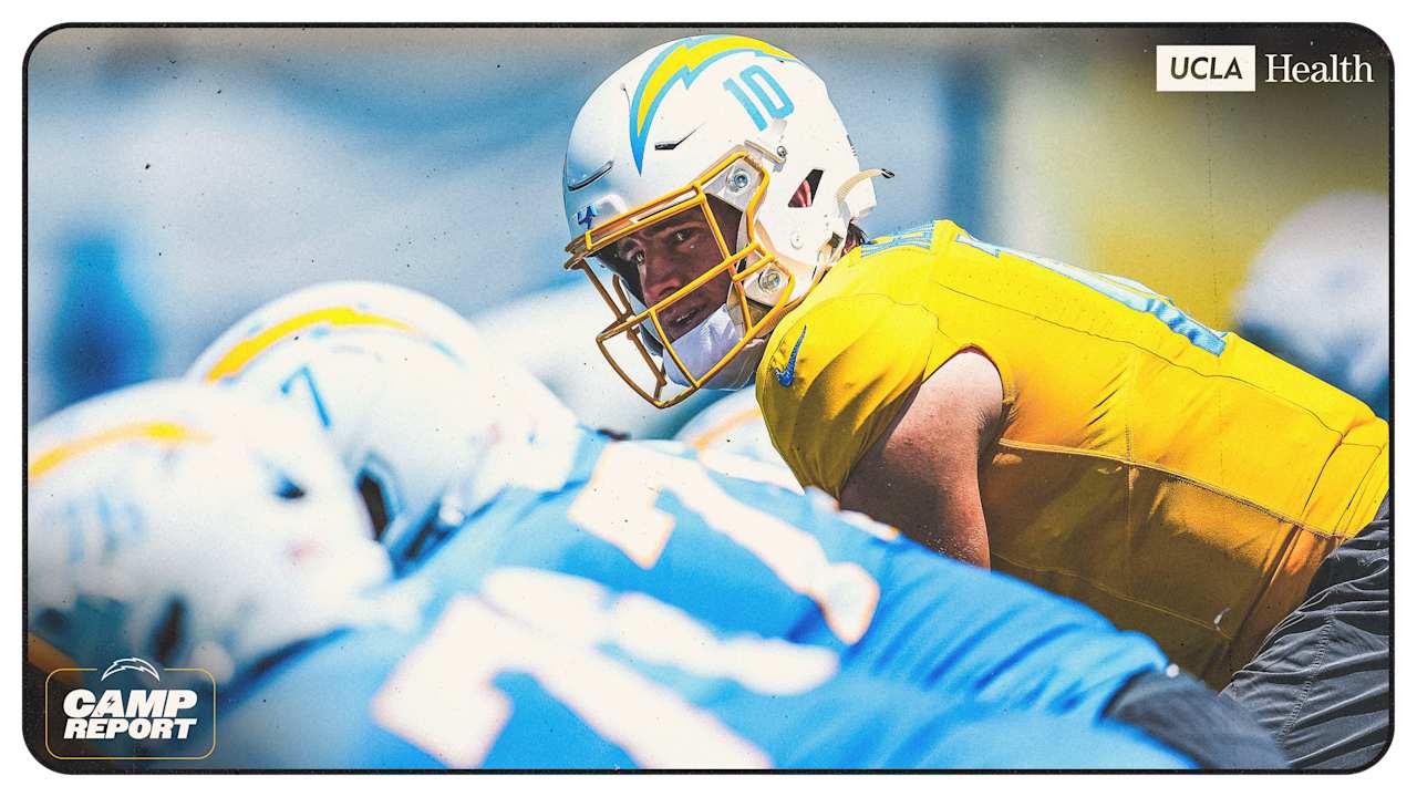 Justin Herbert Throws 3 TDs at Friday's Practice