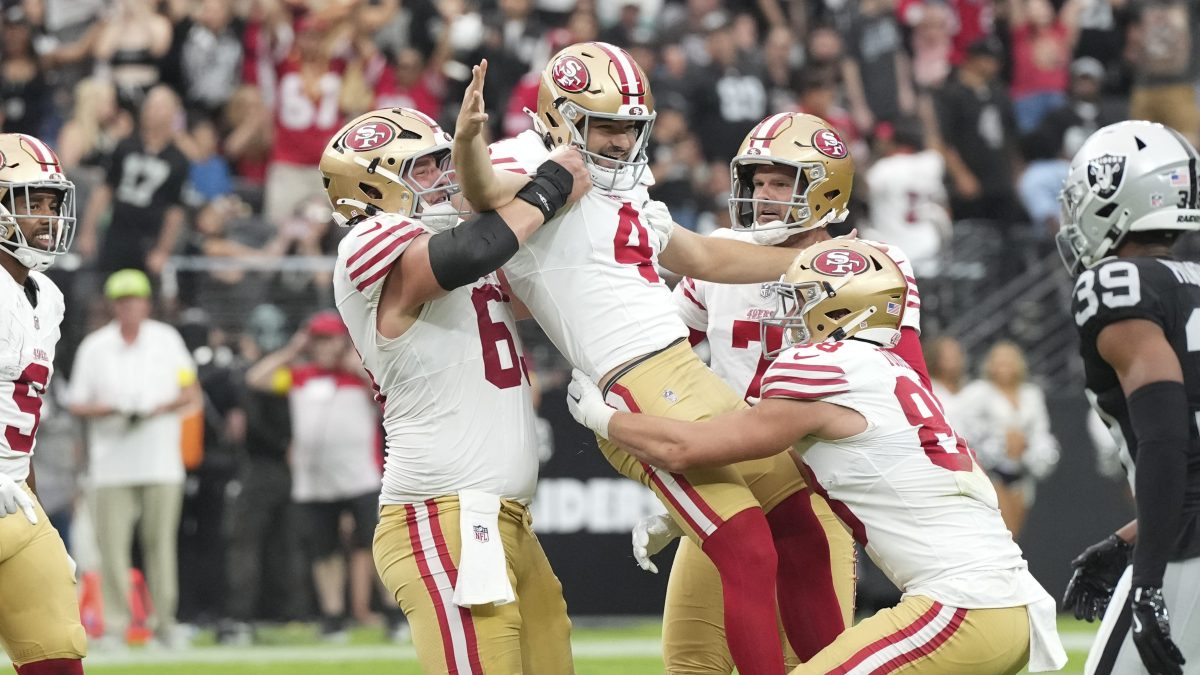 49ers’ Jake Moody confidence reiterated by GM John Lynch – NBC Sports Bay Area & California