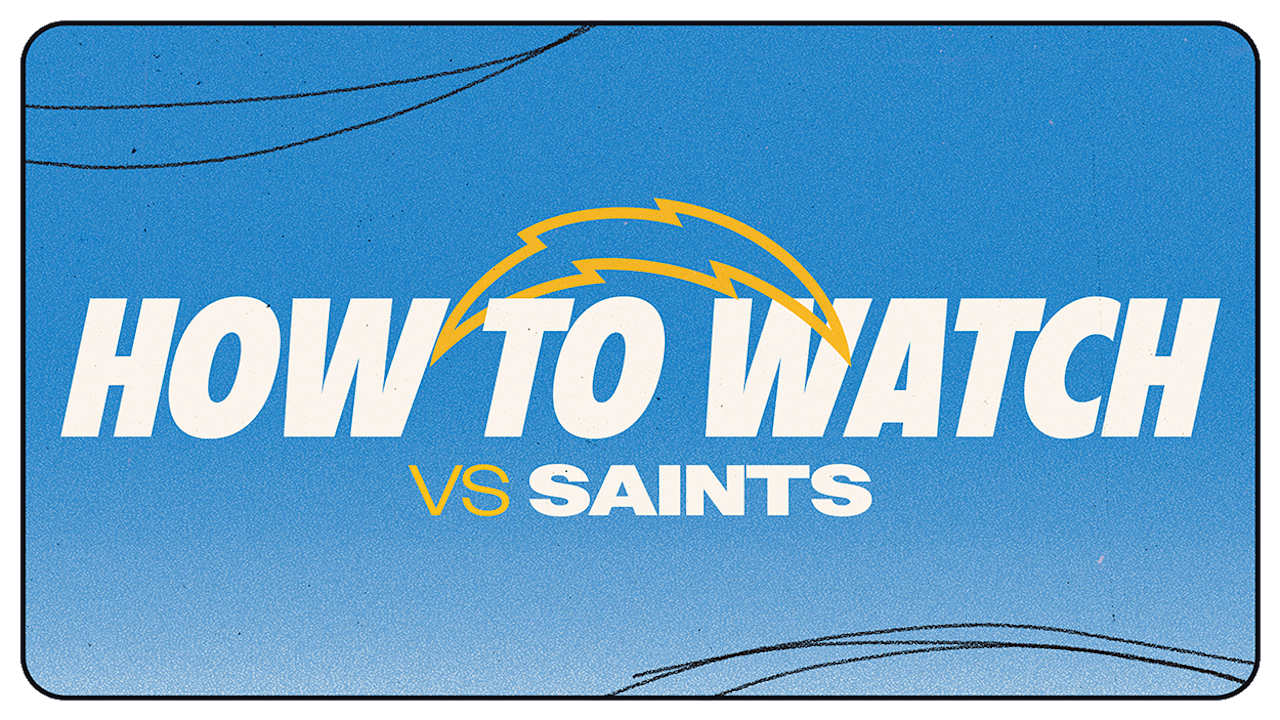 Chargers vs. Saints Preseason Week 1