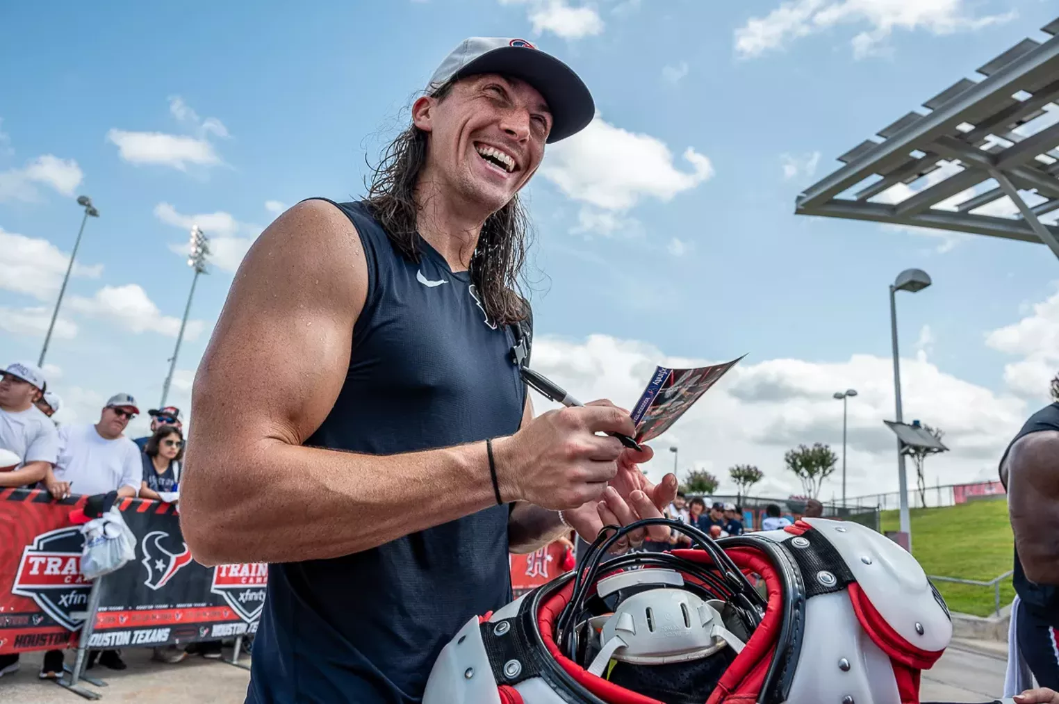 Houston Texans Training Camp And Fans 2025