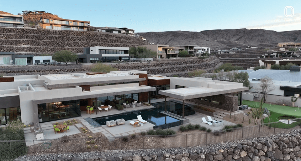 Jeanty was shown a number of incredible properties in Las Vegas