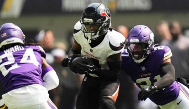 'John Metchie showed up' along 'tight competition' at wide receiver