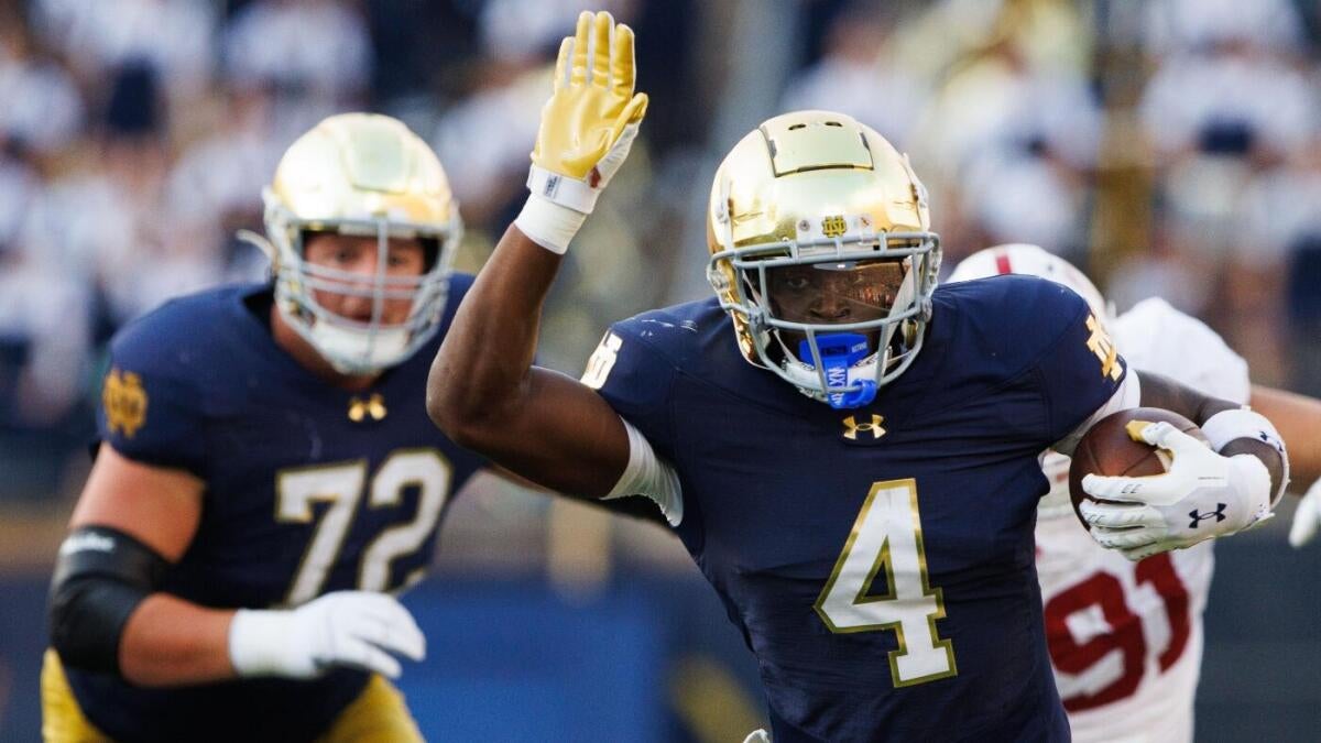 2025 Week 1 college football bets, odds, free picks: Model high on Notre Dame on Sunday