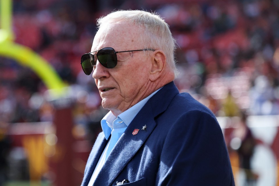 Jerry Jones, owner of the Dallas Cowboys.