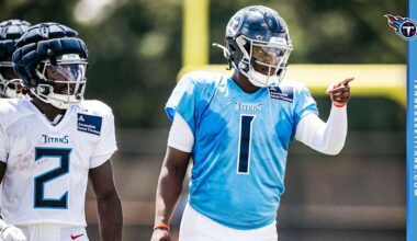 Titans Rookie QB Cam Ward Pleased With Practice vs Buccaneers, Now Eyeing Preseason Opener