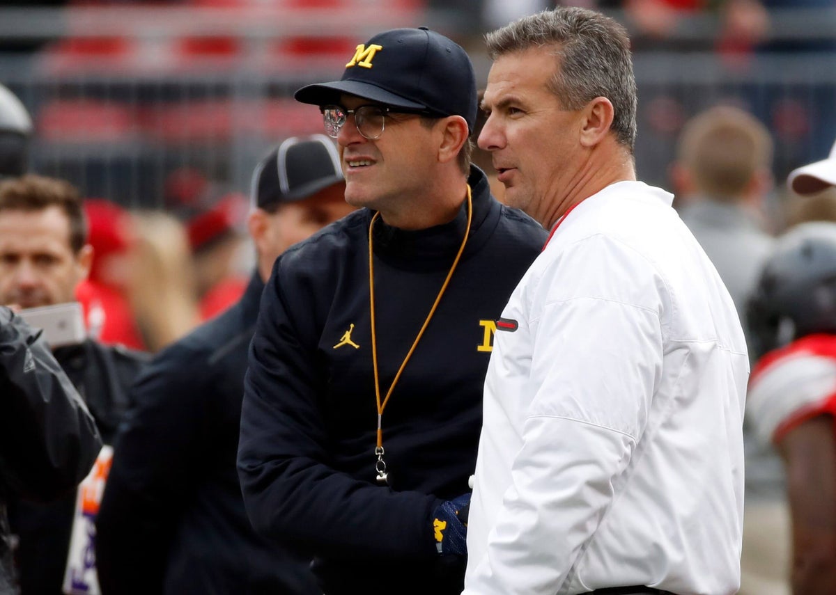 Urban Meyer says Jim Harbaugh should face NFL discipline for role in Michigan’s sign-stealing scandal