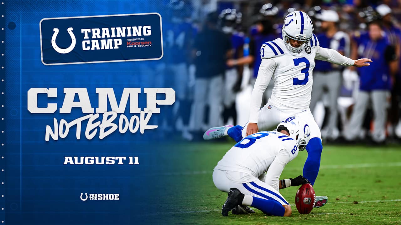 Spencer Shrader firmly leads Colts' kicking competition, will take all reps vs. Green Bay Packers