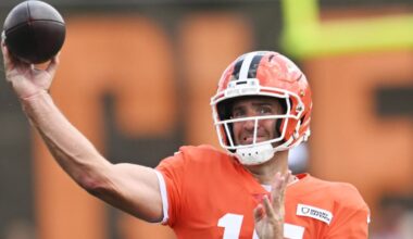 Fantasy football 2025 draft prep: Joe Flacco named starting quarterback for the Cleveland Browns