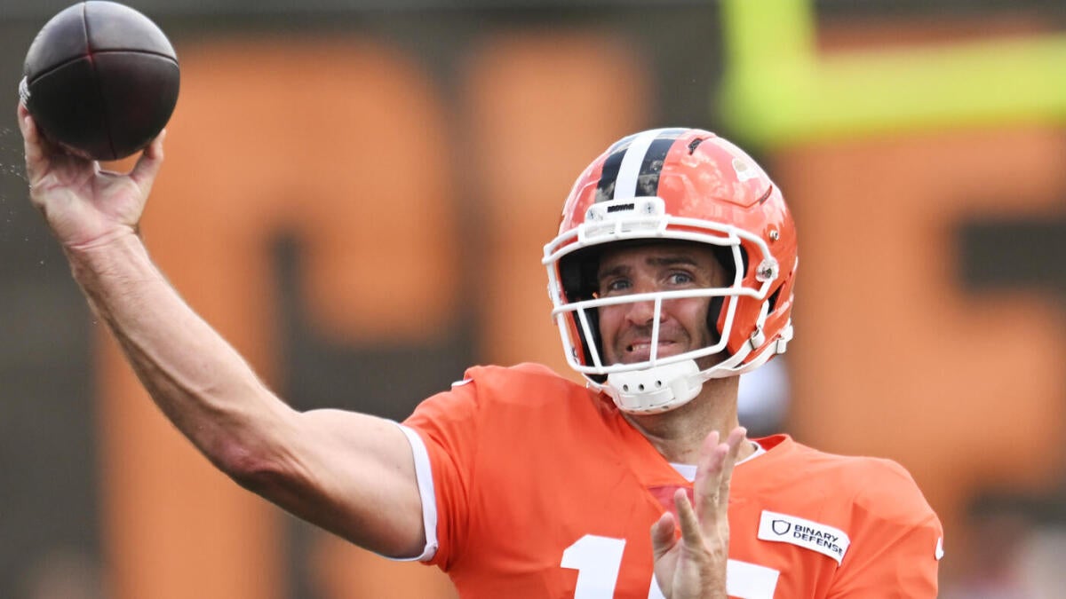 Fantasy football 2025 draft prep: Joe Flacco named starting quarterback for the Cleveland Browns