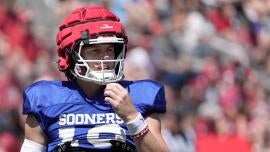 John Mateer recaps 'crazy' transfer journey, turning down Miami to become Oklahoma's solution at QB