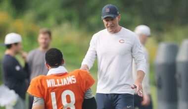 Ben Johnson unhappy with Bears' 'sloppy' Sunday offense, Chicago nears preseason clash with Dolphins