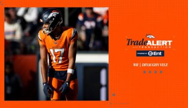 Broncos agree to trade WR Devaughn Vele to Saints
